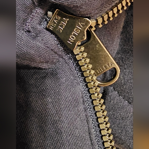 Athleta  Retroplush Quilted Crewneck Navy Blue  Sweatshirt. XL   V-GRK - Picture 11 of 11